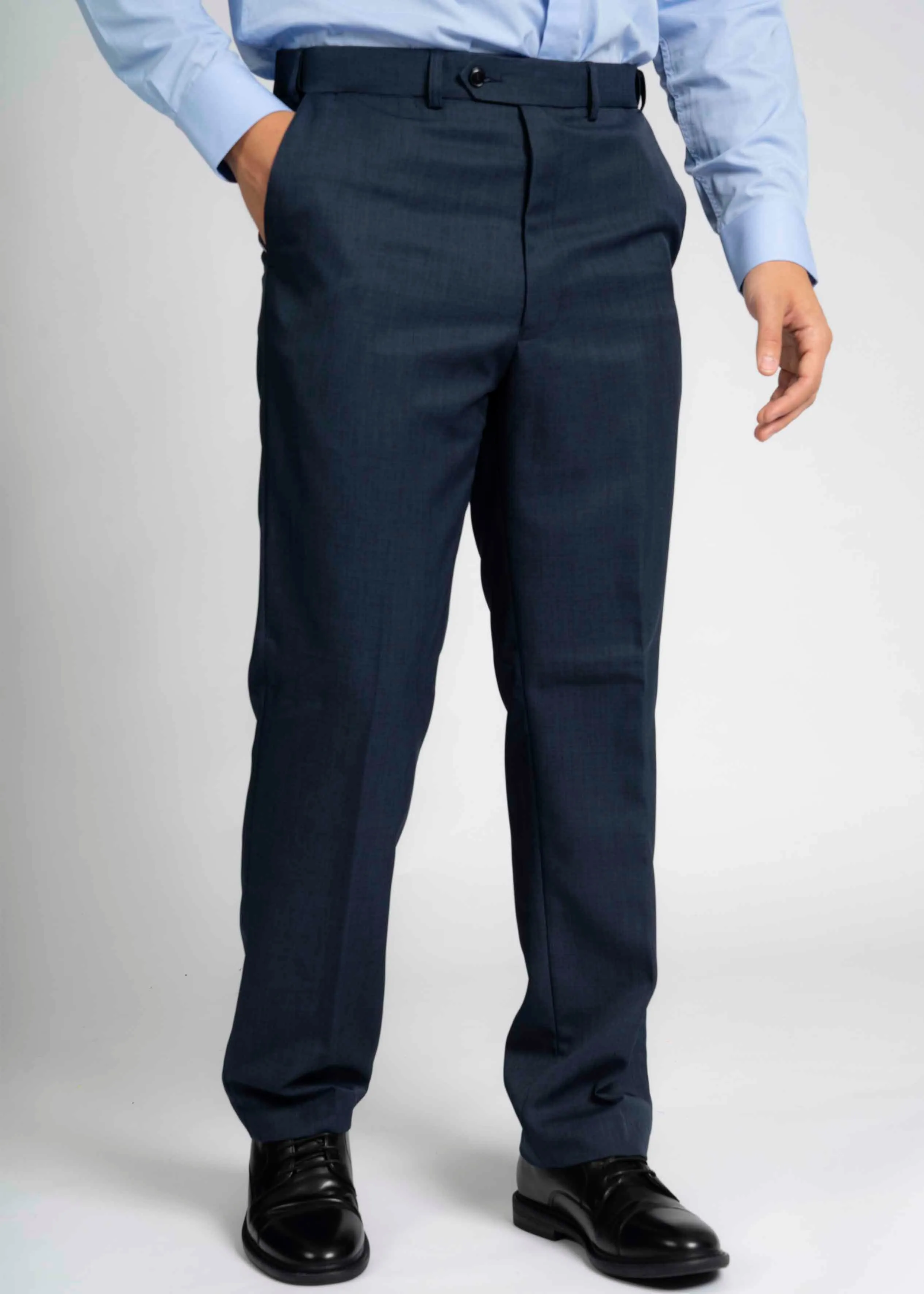 2 Pack Men's Smart VELCRO® Brand Fastening Trousers Blake Bundle