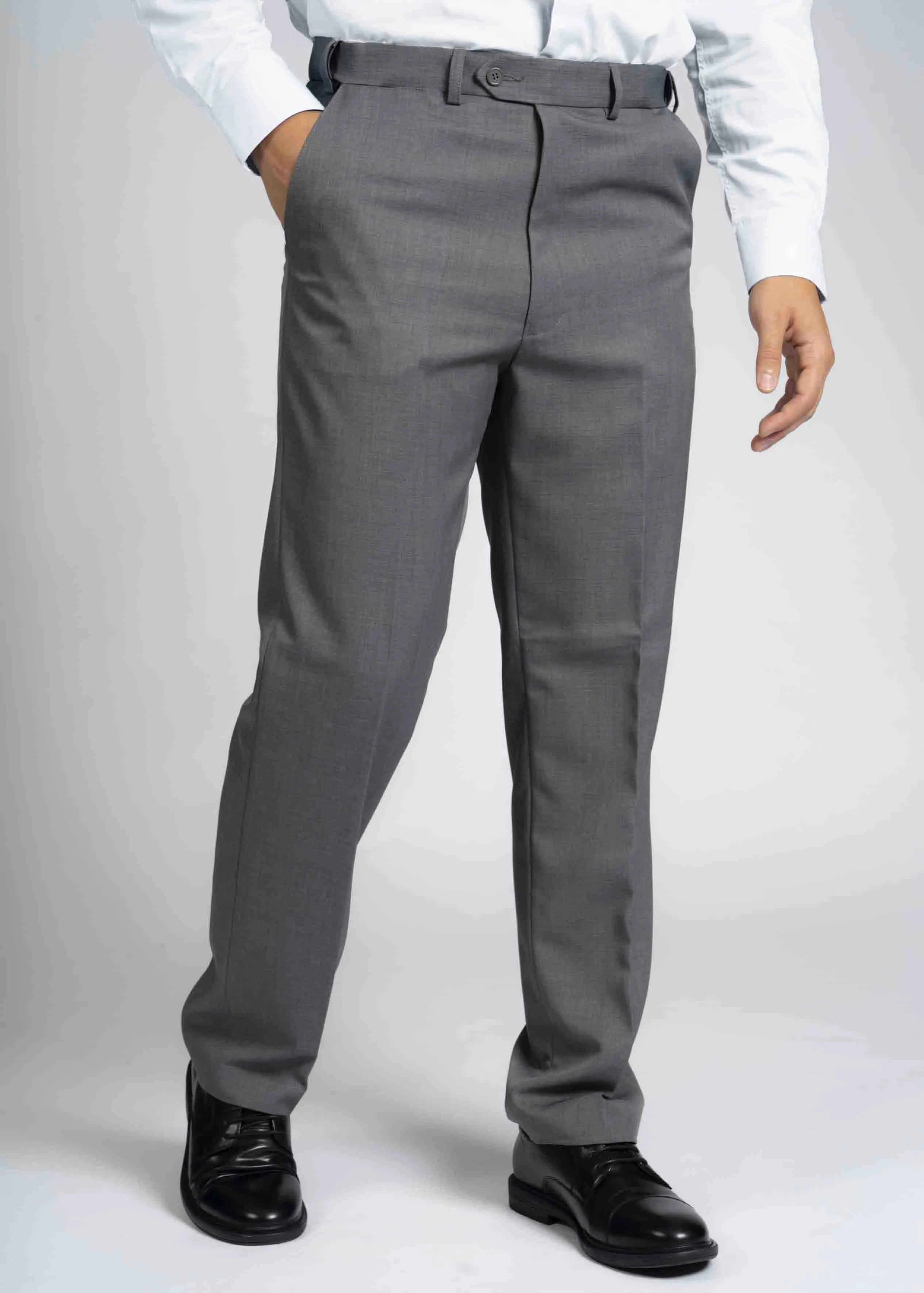 2 Pack Men's Smart VELCRO® Brand Fastening Trousers Blake Bundle