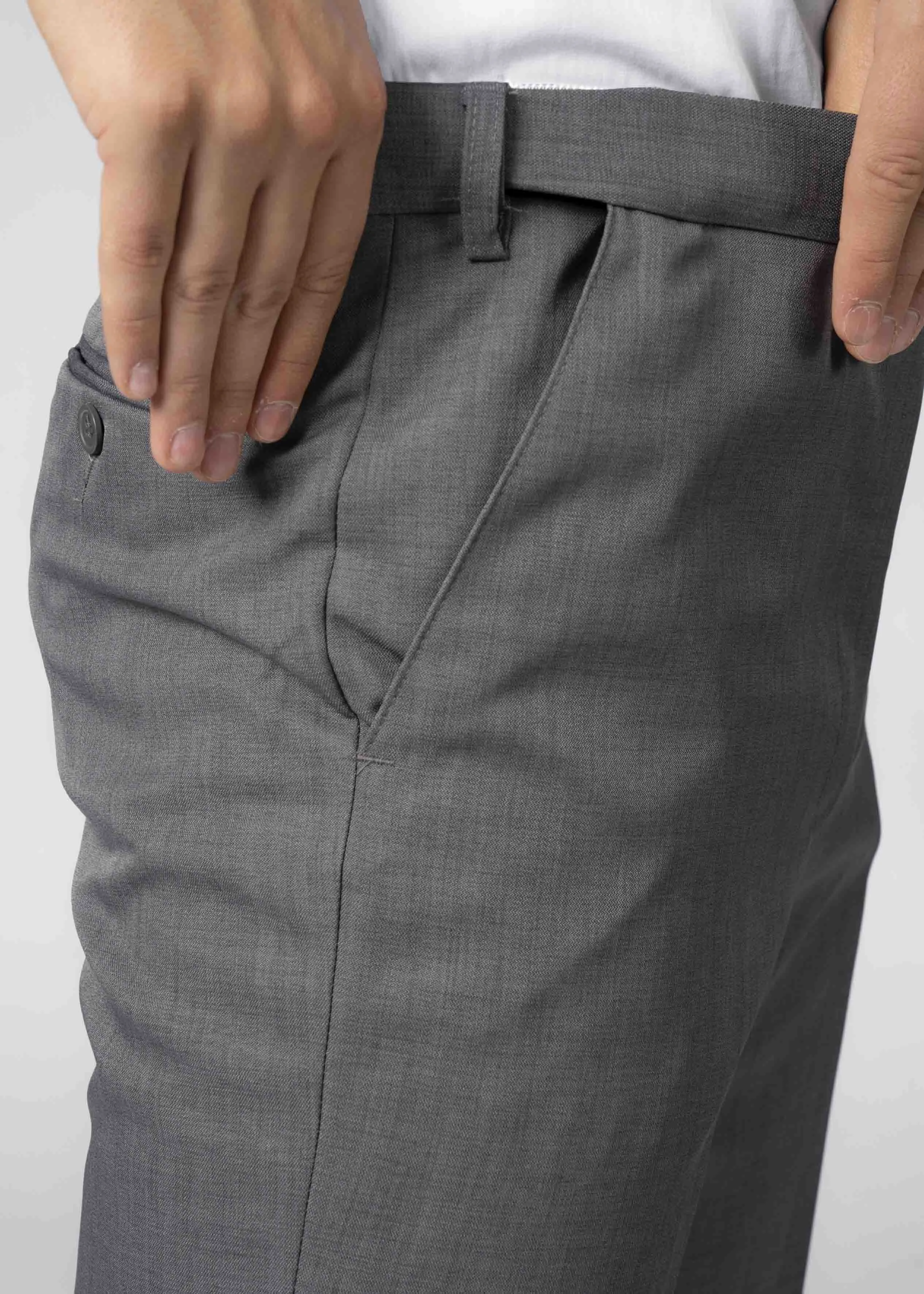 2 Pack Men's Smart VELCRO® Brand Fastening Trousers Blake Bundle