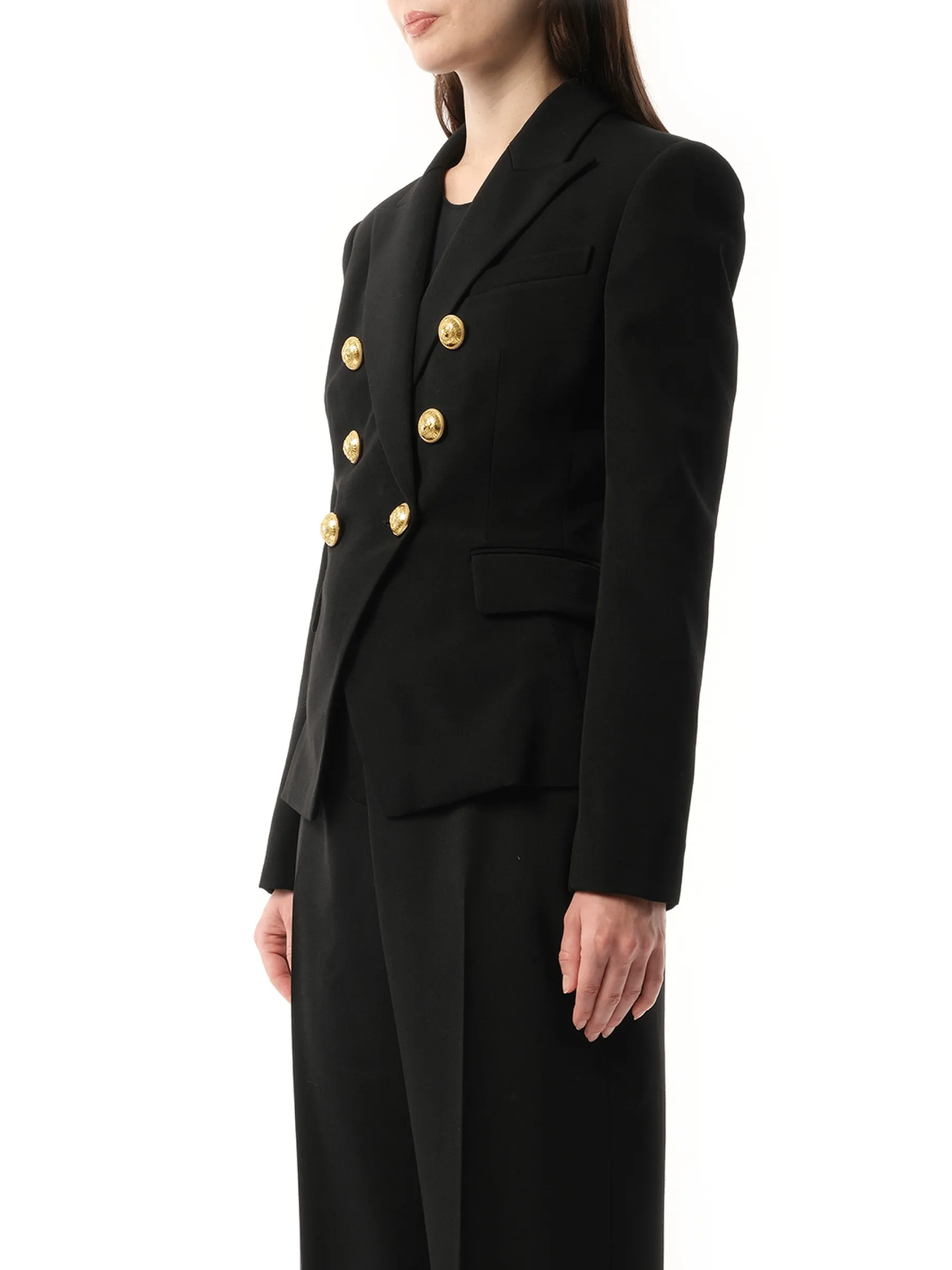 6 BTN Grain De Poudre Jacket in Black