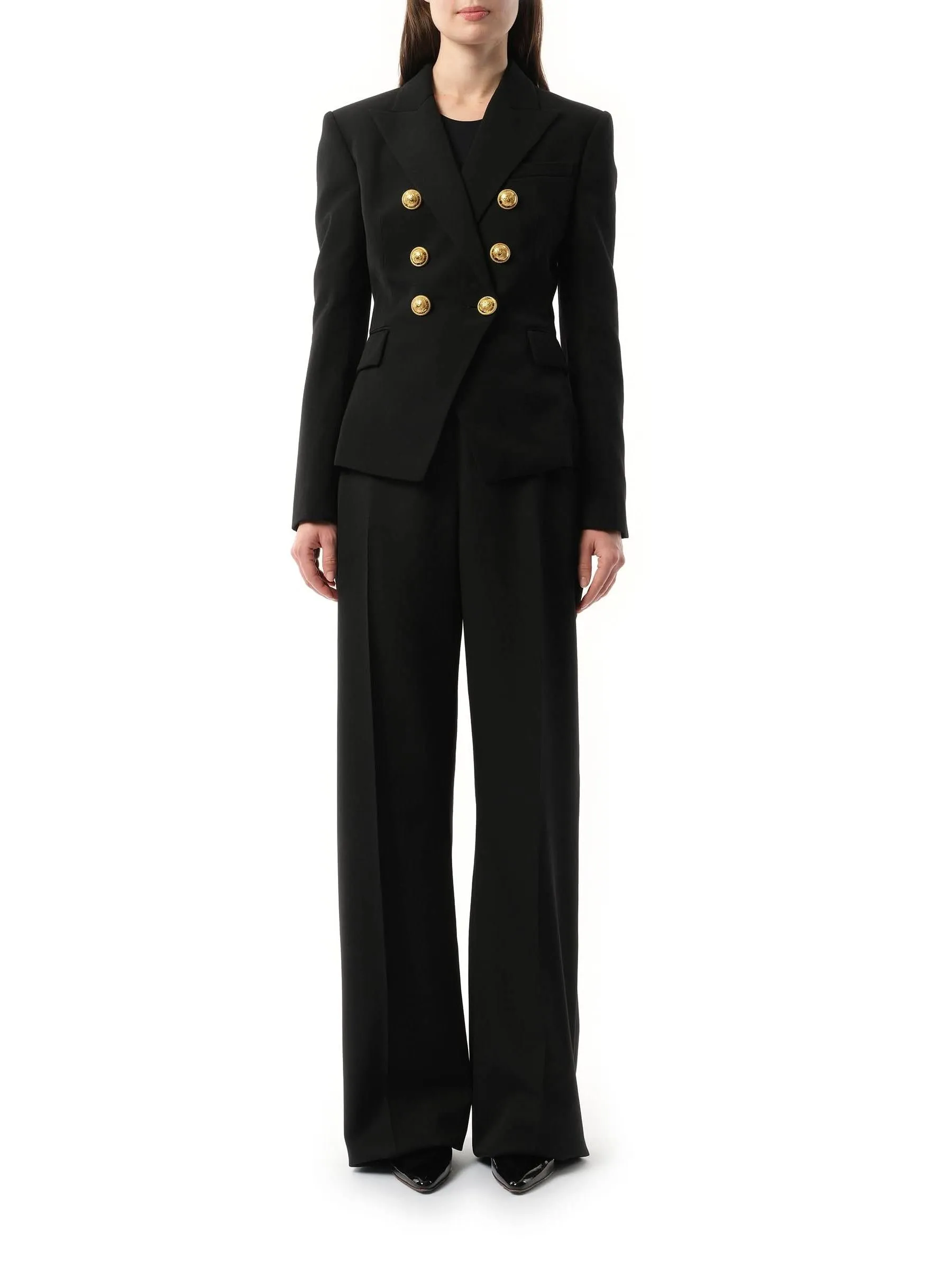 6 BTN Grain De Poudre Jacket in Black