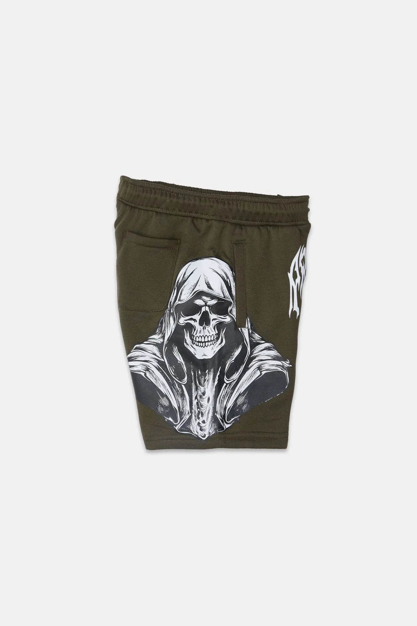 Arsenic Logo Print Youth Shorts