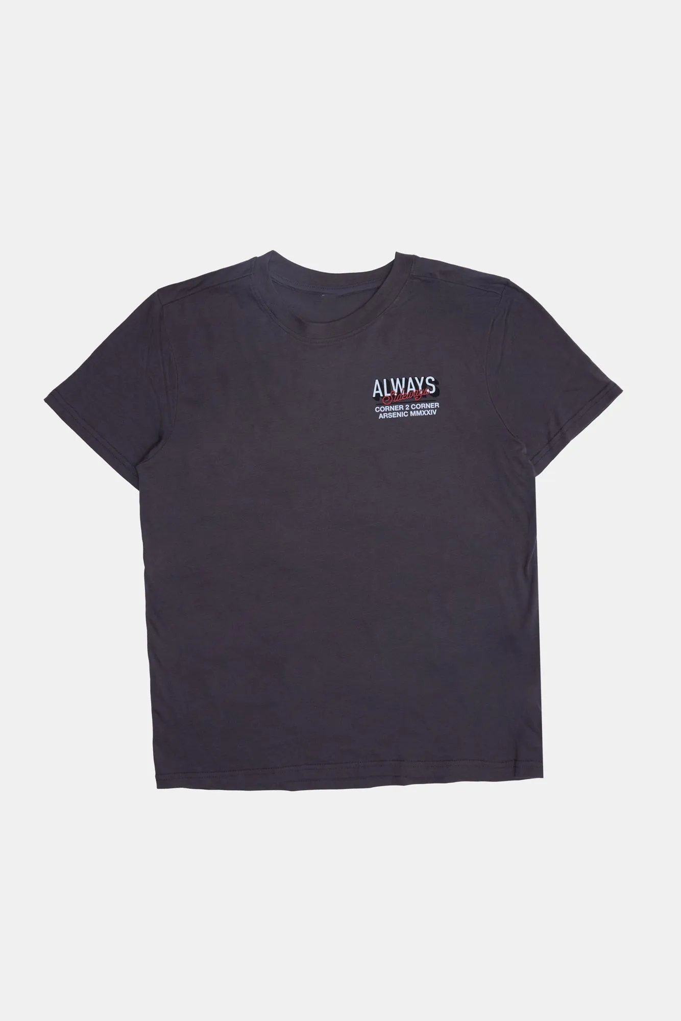 Arsenic Mens Always Sideways T-Shirt