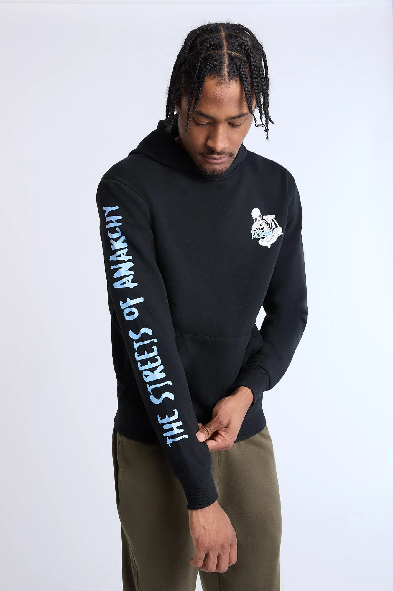 Arsenic Mens Anarchy Hoodie