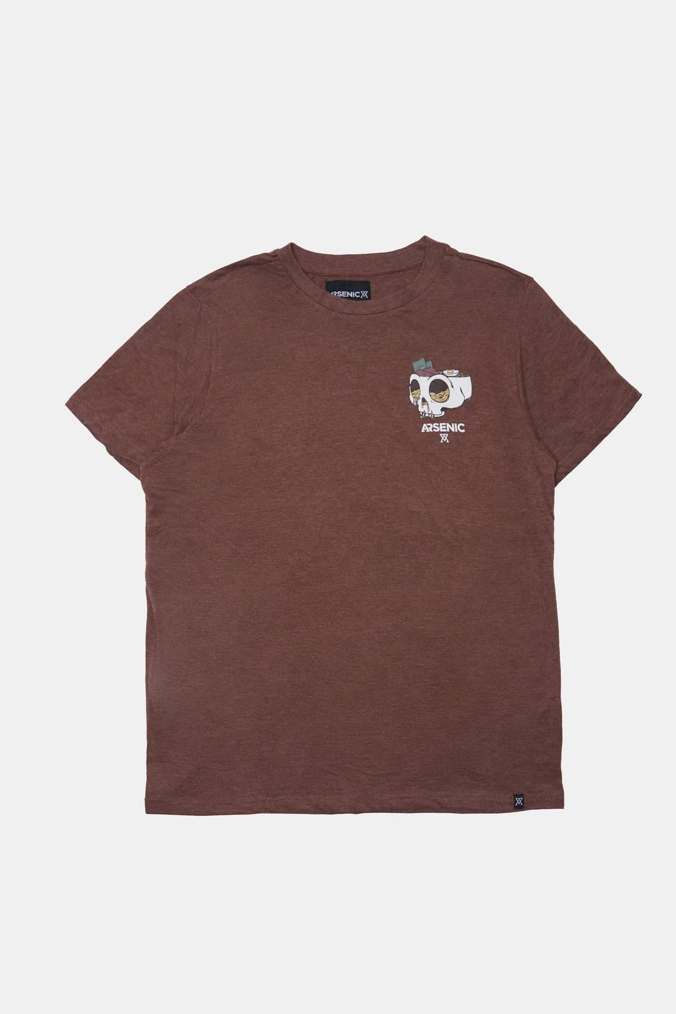 Arsenic Mens Ramen Skull T-Shirt