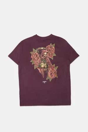 Arsenic Mens Reaper & Roses T-Shirt