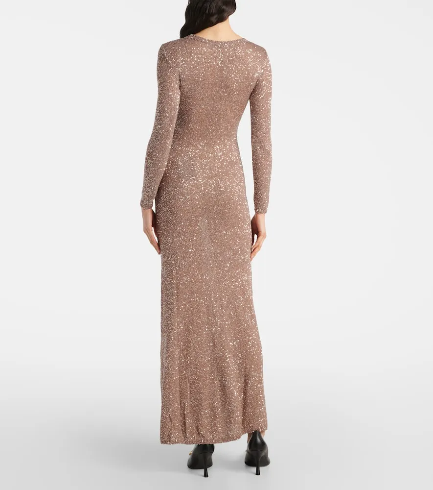 Balenciaga Sequined maxi dress