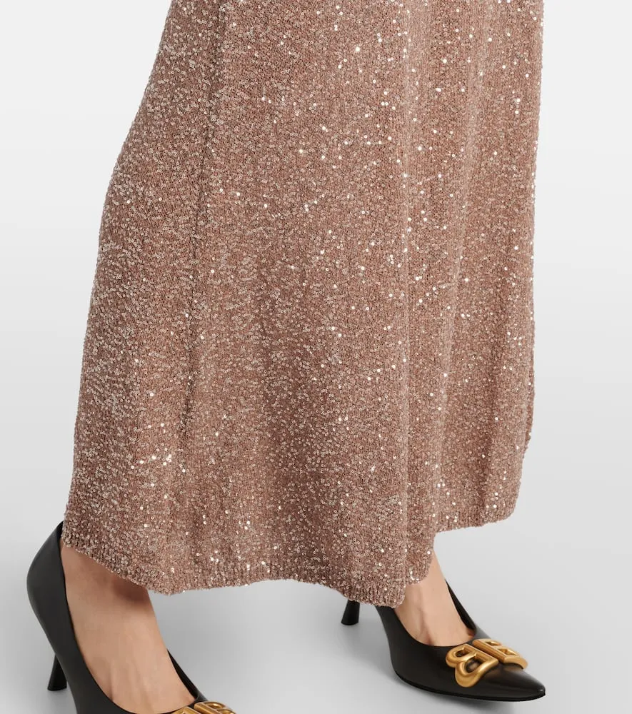 Balenciaga Sequined maxi dress