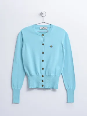 BEA CARDIGAN_AQUA