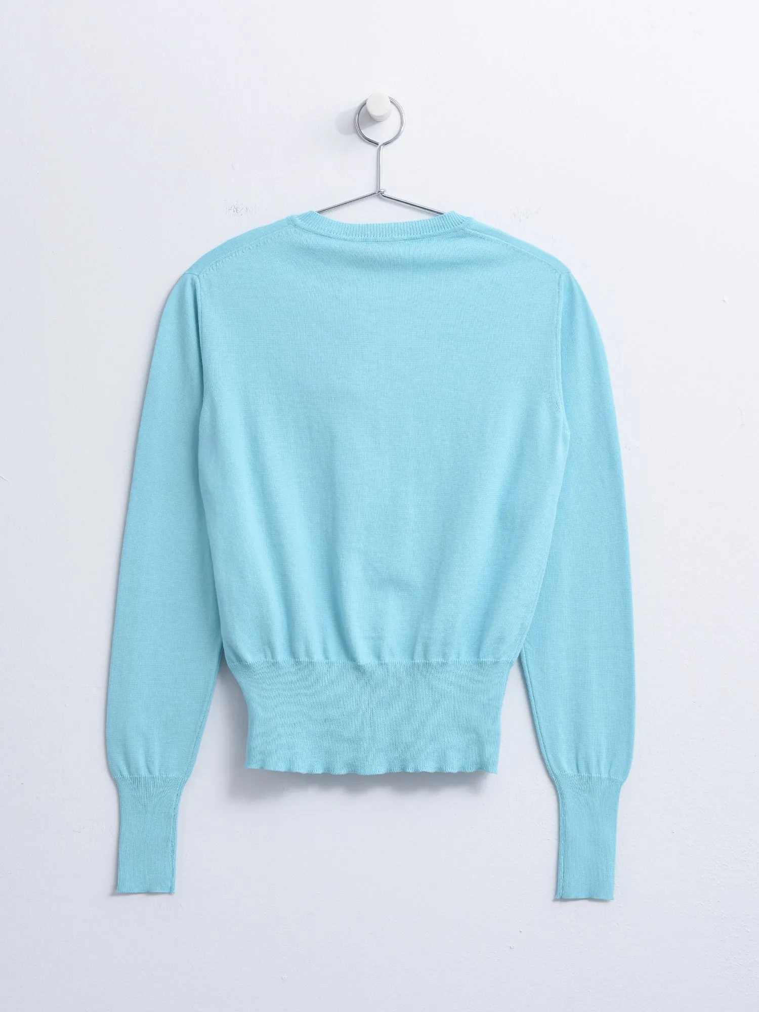 BEA CARDIGAN_AQUA