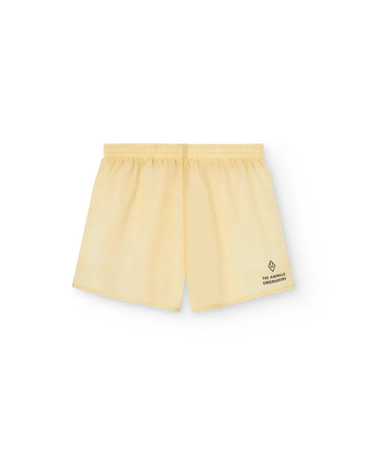 Beige Spider Shorts