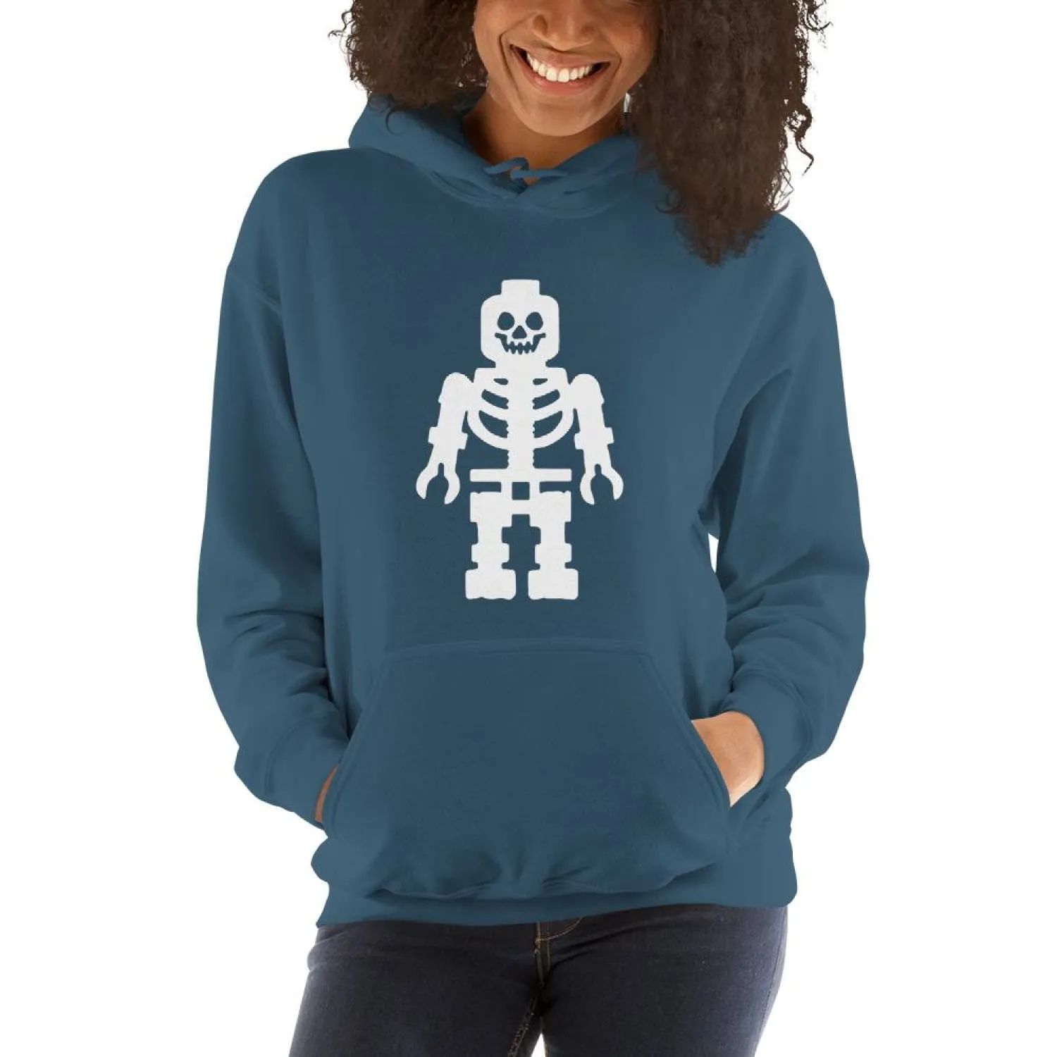 Brick Forces Skeleton Unisex Hoodie