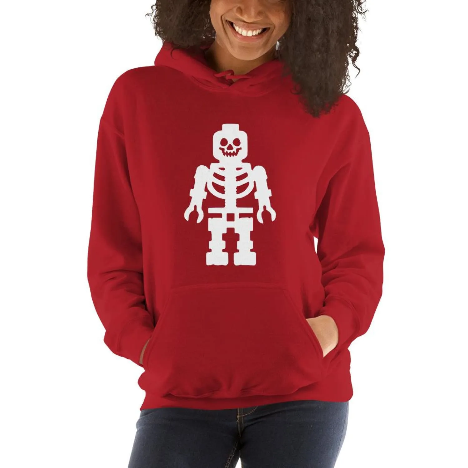 Brick Forces Skeleton Unisex Hoodie