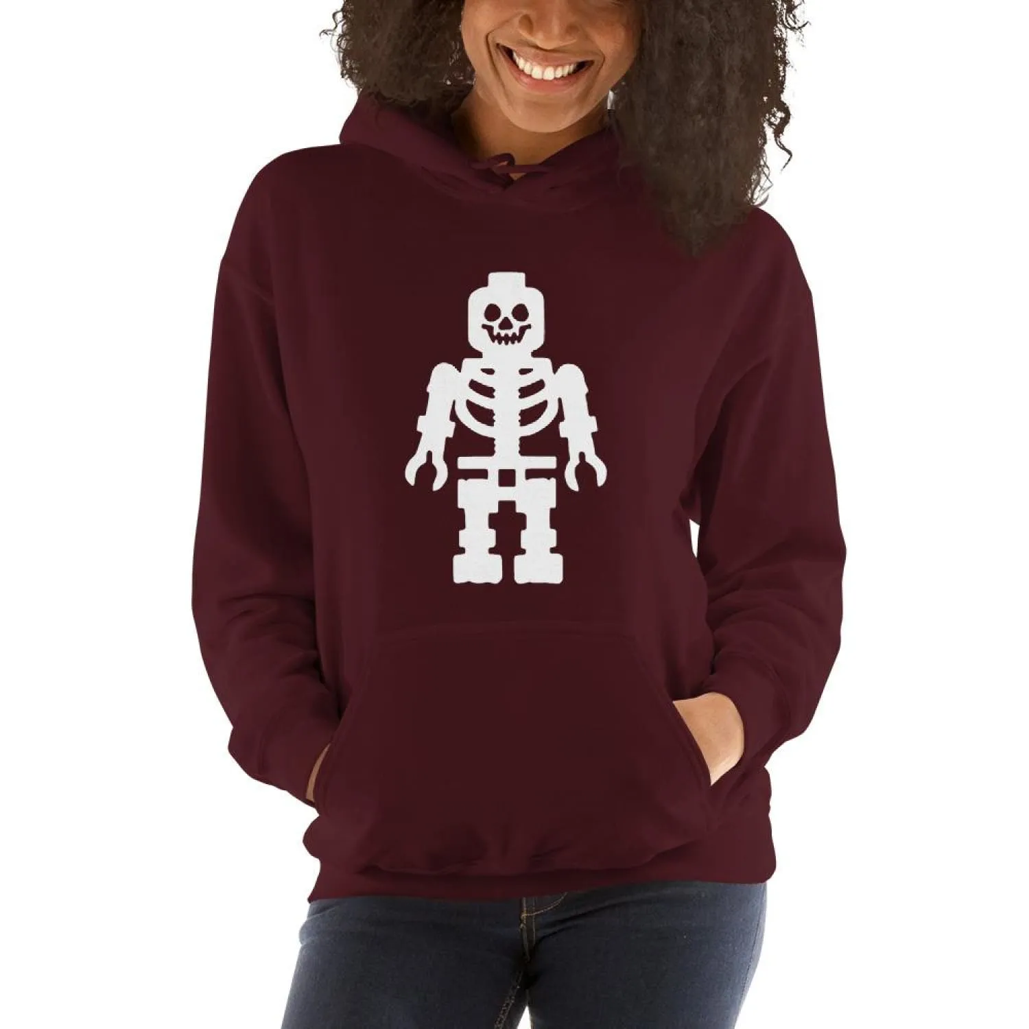 Brick Forces Skeleton Unisex Hoodie