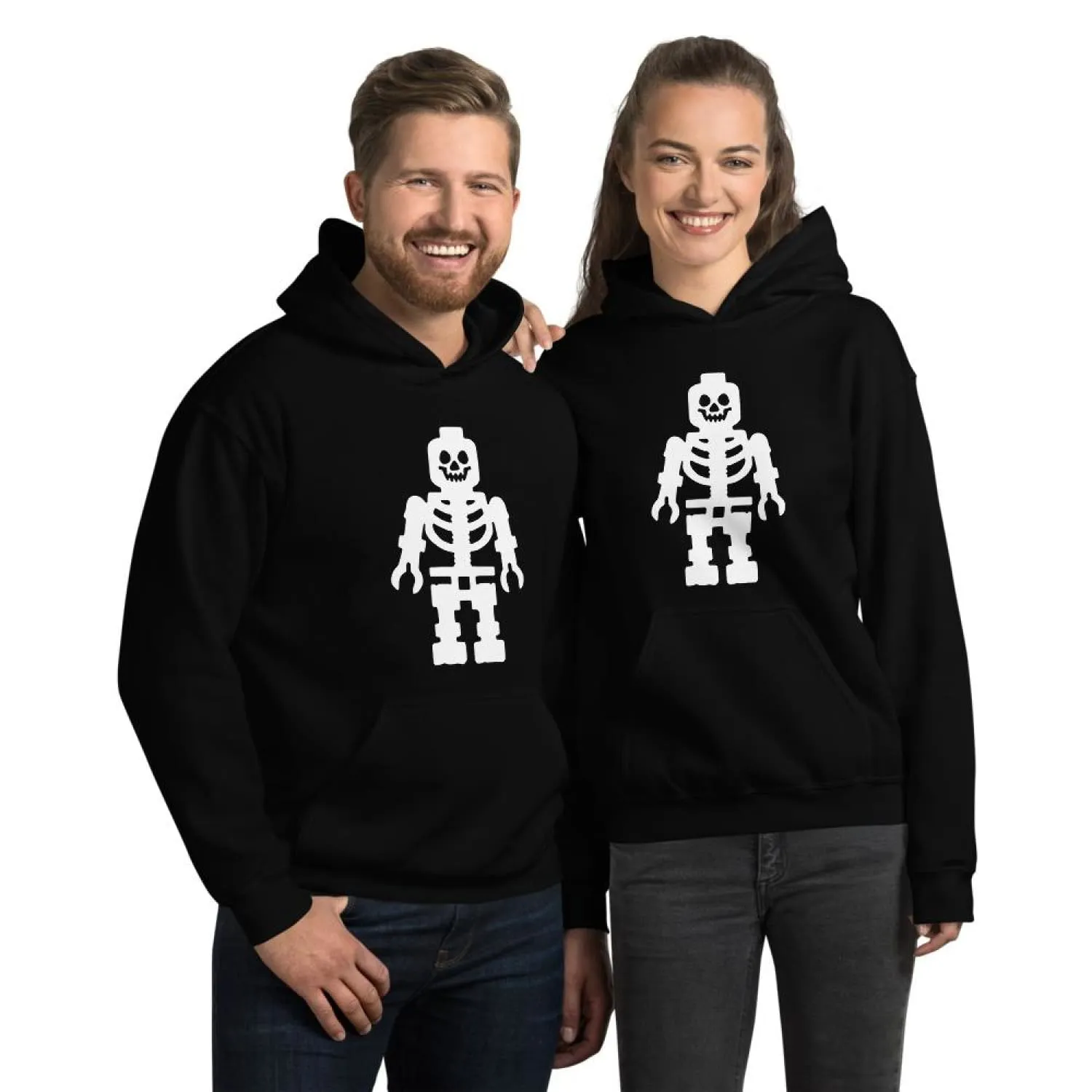Brick Forces Skeleton Unisex Hoodie