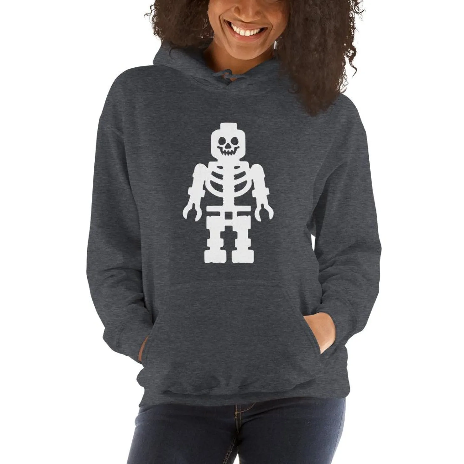 Brick Forces Skeleton Unisex Hoodie