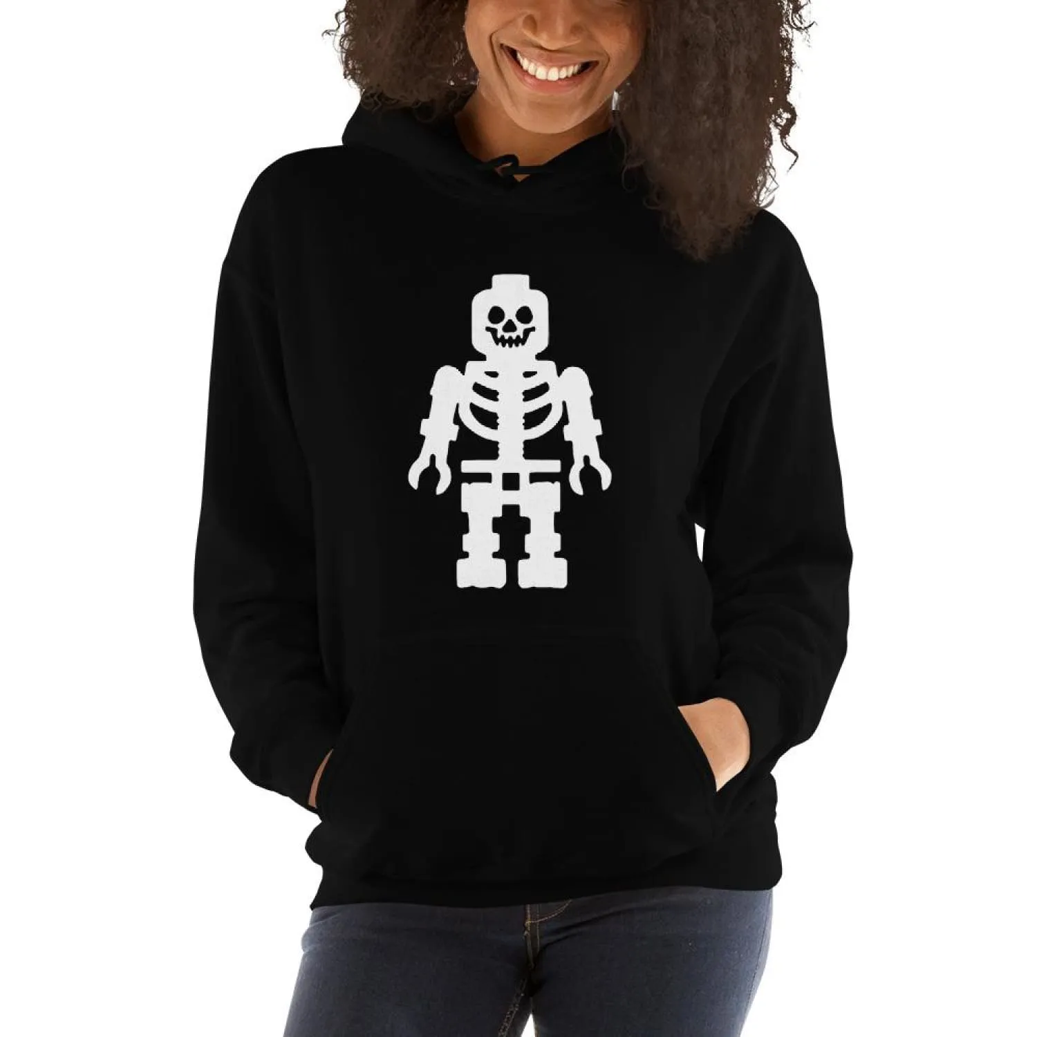 Brick Forces Skeleton Unisex Hoodie