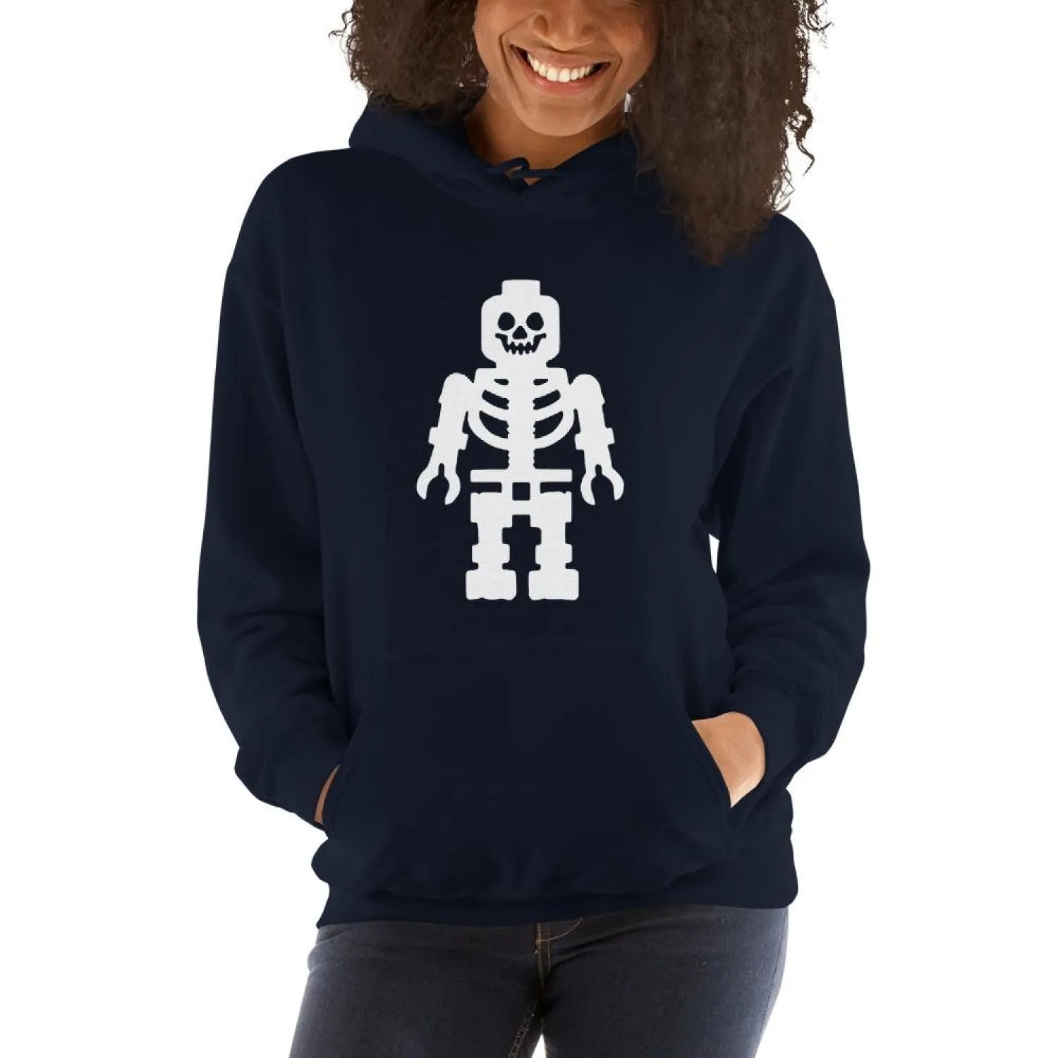 Brick Forces Skeleton Unisex Hoodie