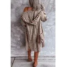 Cardigans  Capuche Dcontracts Vintage