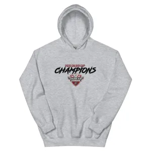 Chicago Wolves 2022 Calder Cup Champions Adult Script Pullover Hoodie