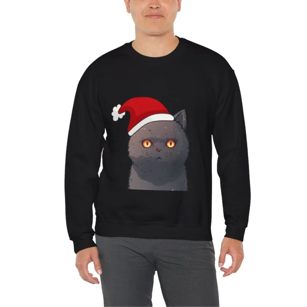 Christmas Cat Sweatshirt
