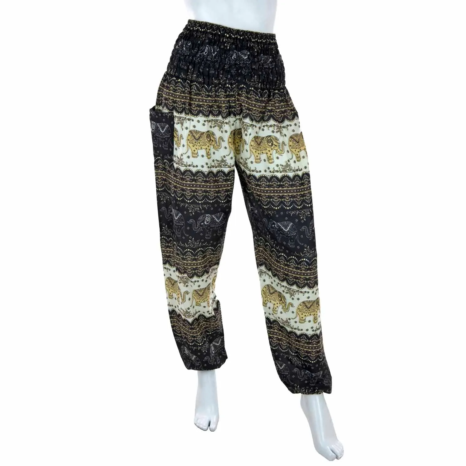 Elephant Print Trousers