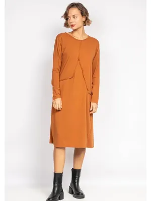 FINAL SALE Terracotta Cotton Tunic Dress