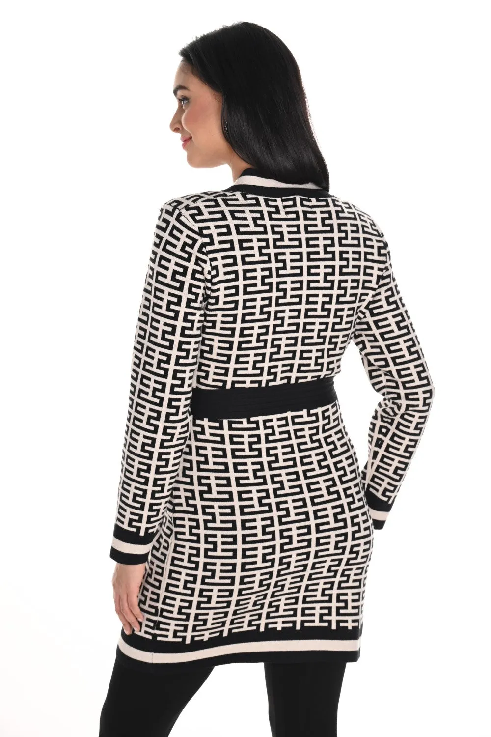 Frank Lyman Cardigan 244661U Beige/Black