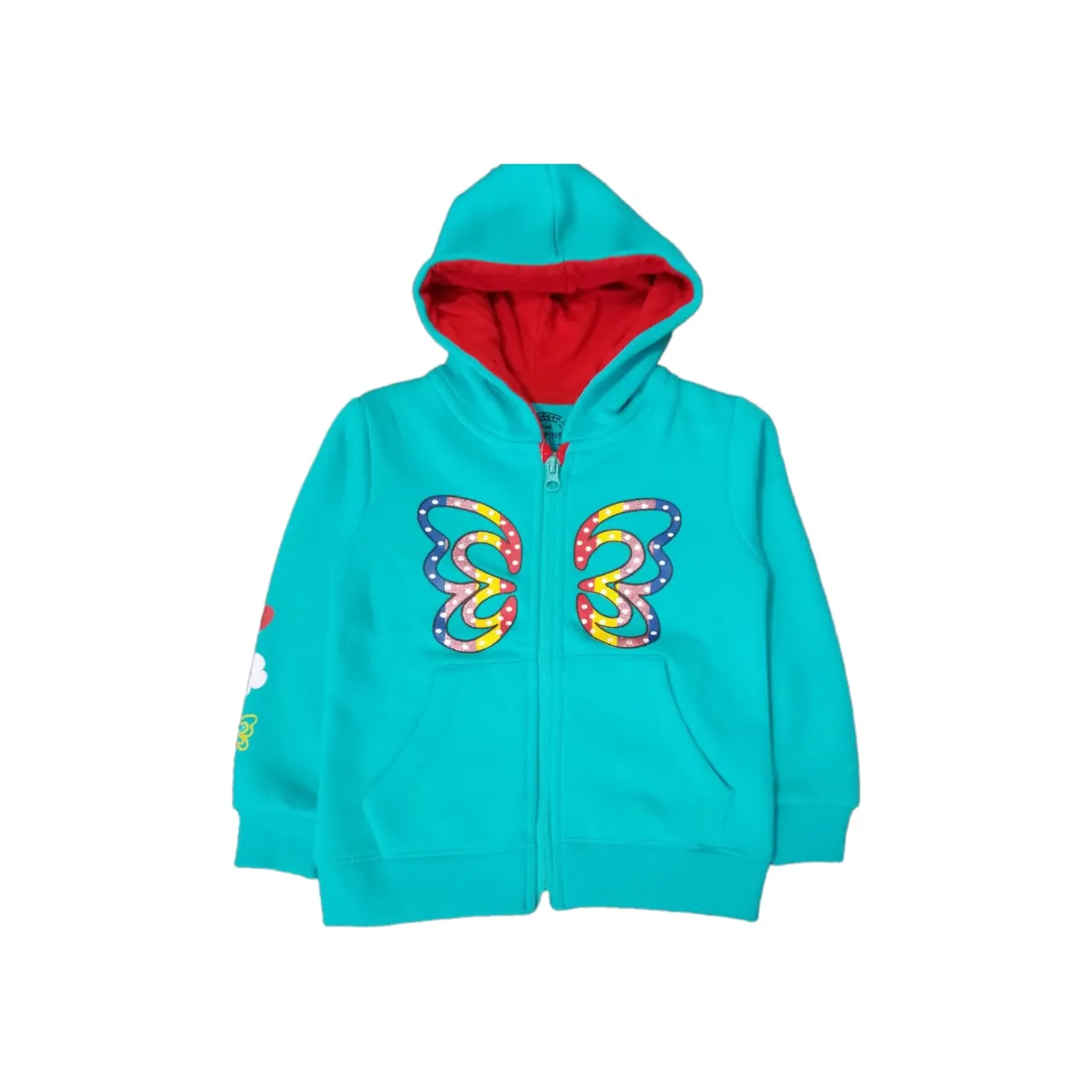 Girls zipper-Green