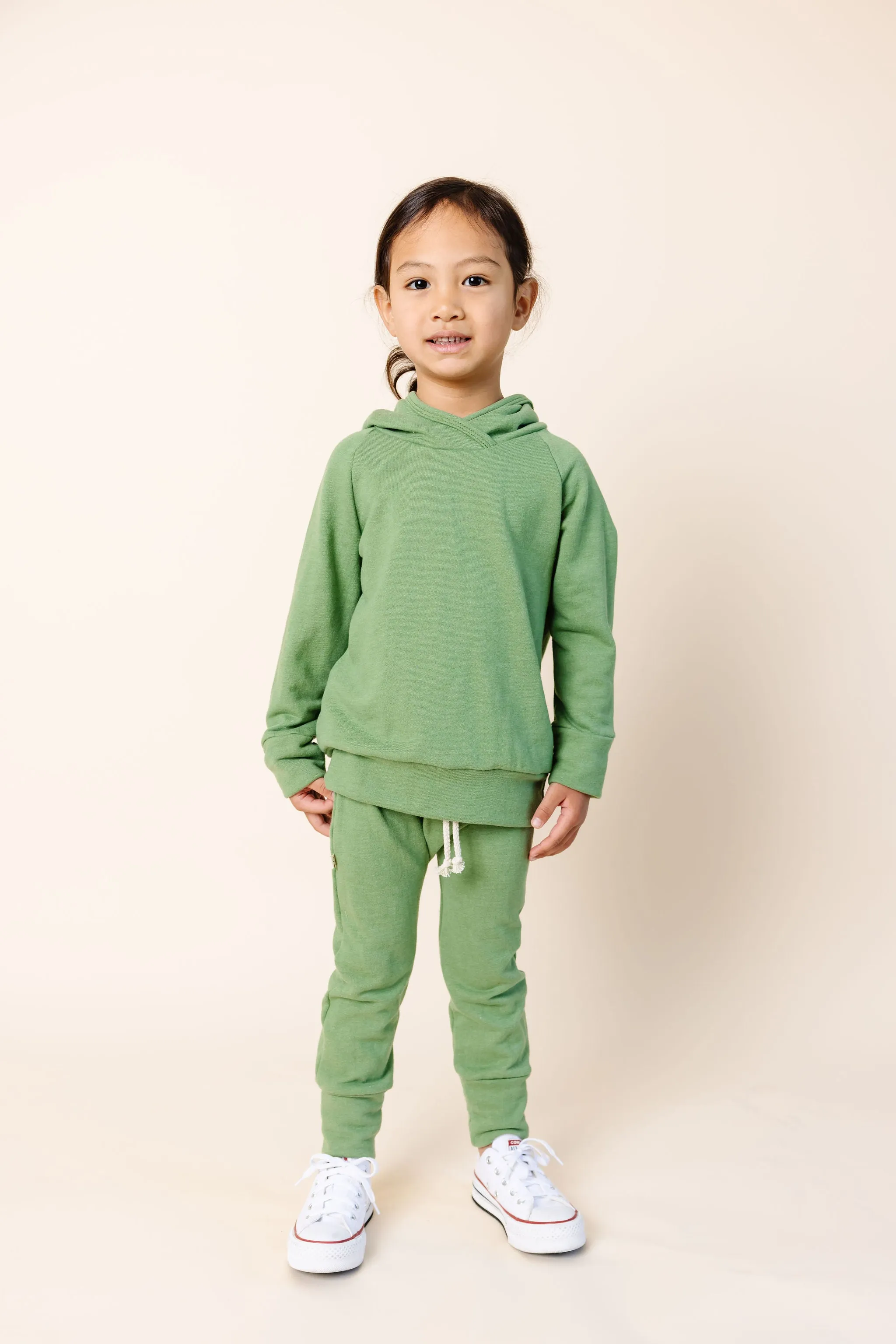 gusset pants CO - camp green