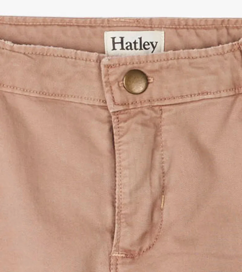 Hatley Boys  Khaki Twill Pants - Thatched