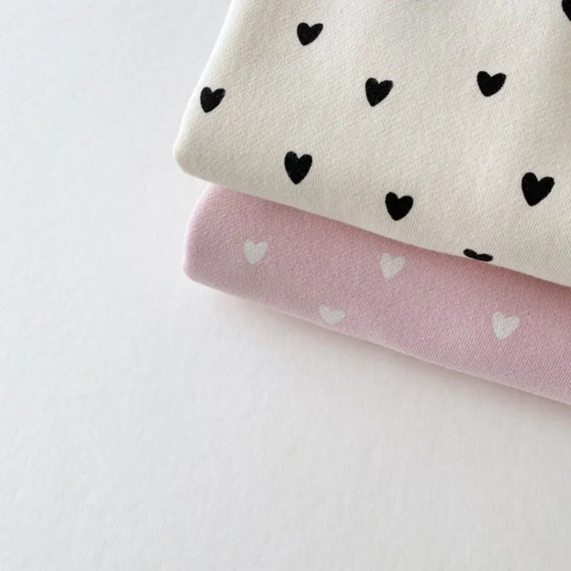 Heart Print Sweatshirt