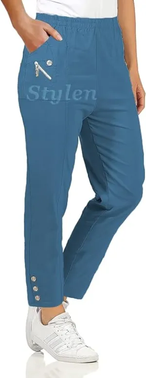 Indigo Women's Full Length Trouser