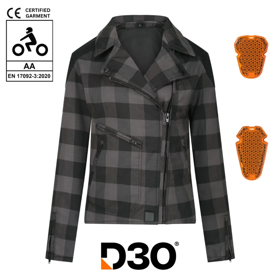 Jessie Flannel Grey