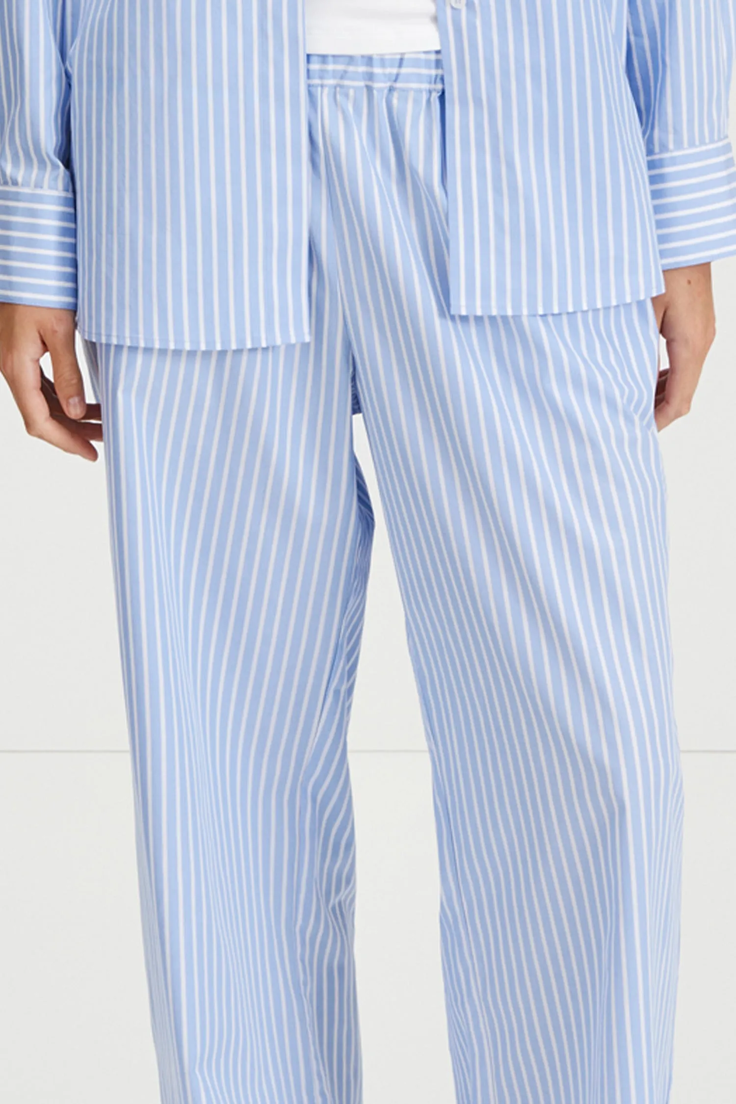 JESSIE TROUSERS - BLUE/WHITE STRIPE