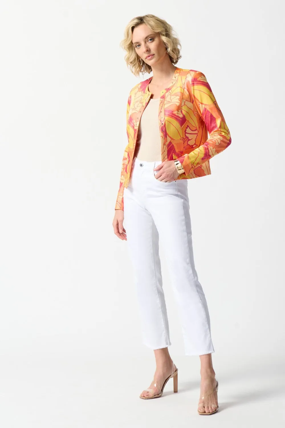 Joseph Ribkoff Jacket 242916 Pink/Multi