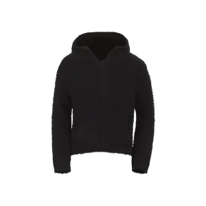 KIDS COZY KNIT HOODIE | ONYX