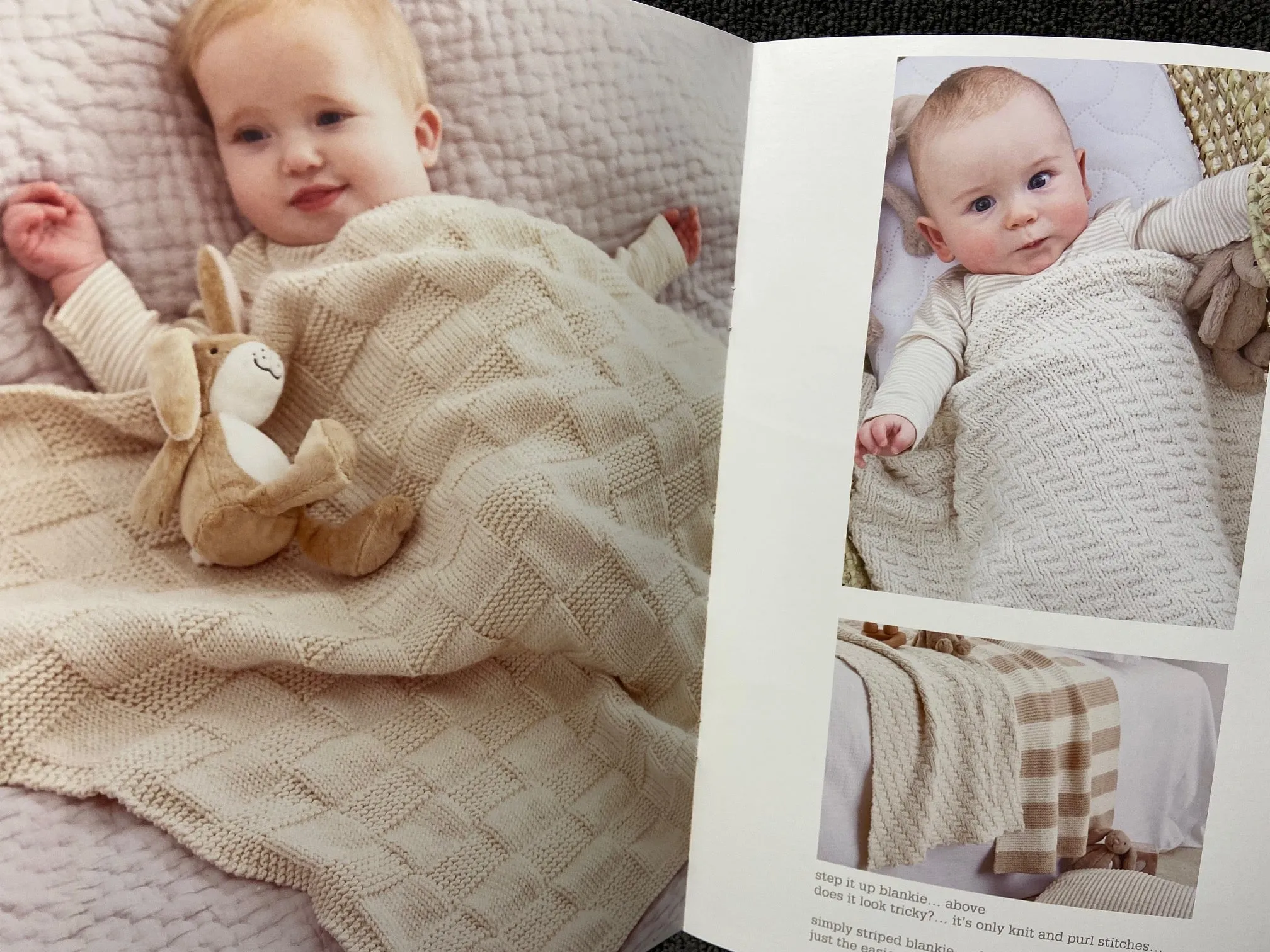 King Cole Newborn 4 Knitting Pattern Book Little Book of Blankets by Sue Batley-Kyle