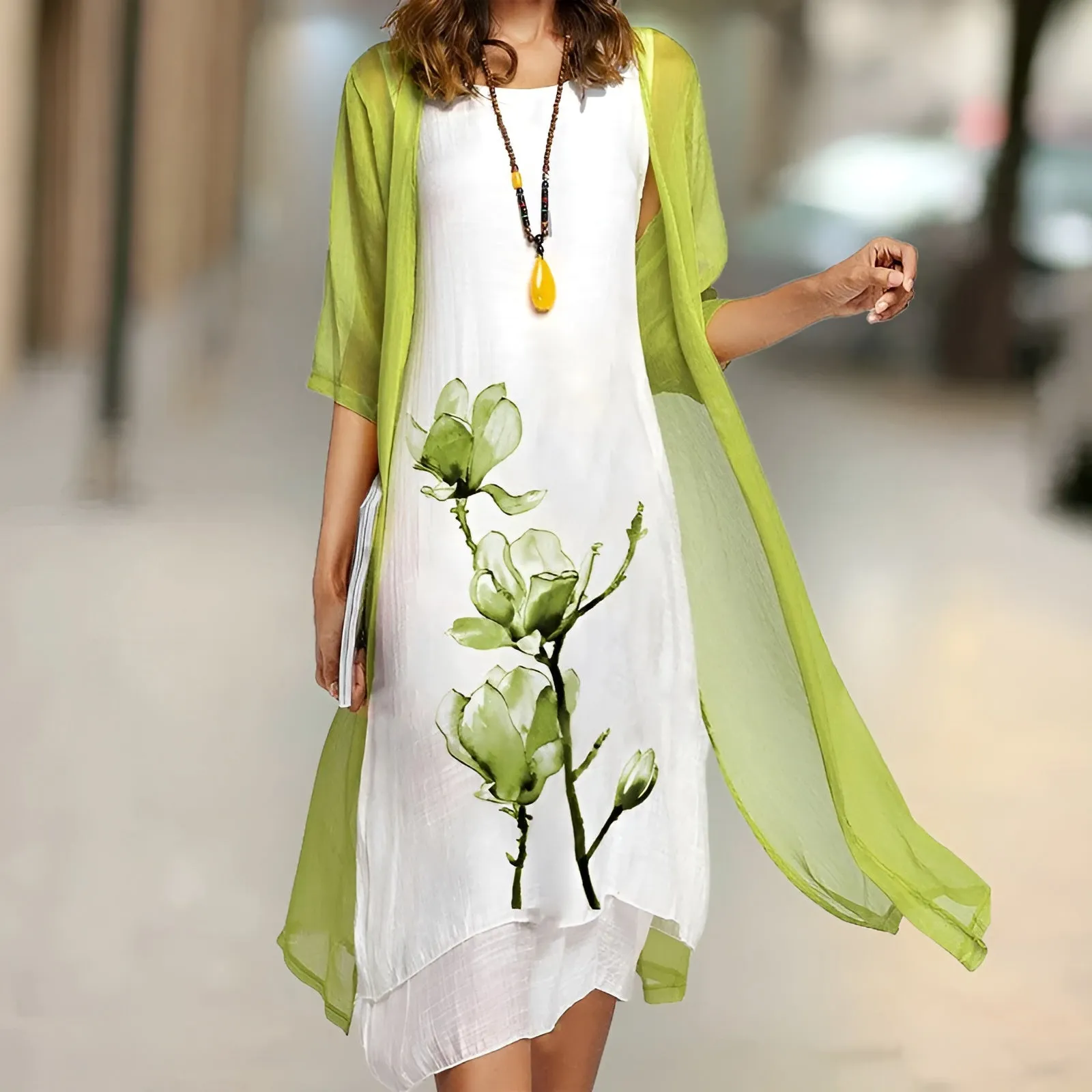 Londyn - Elegant Cardigan Dress