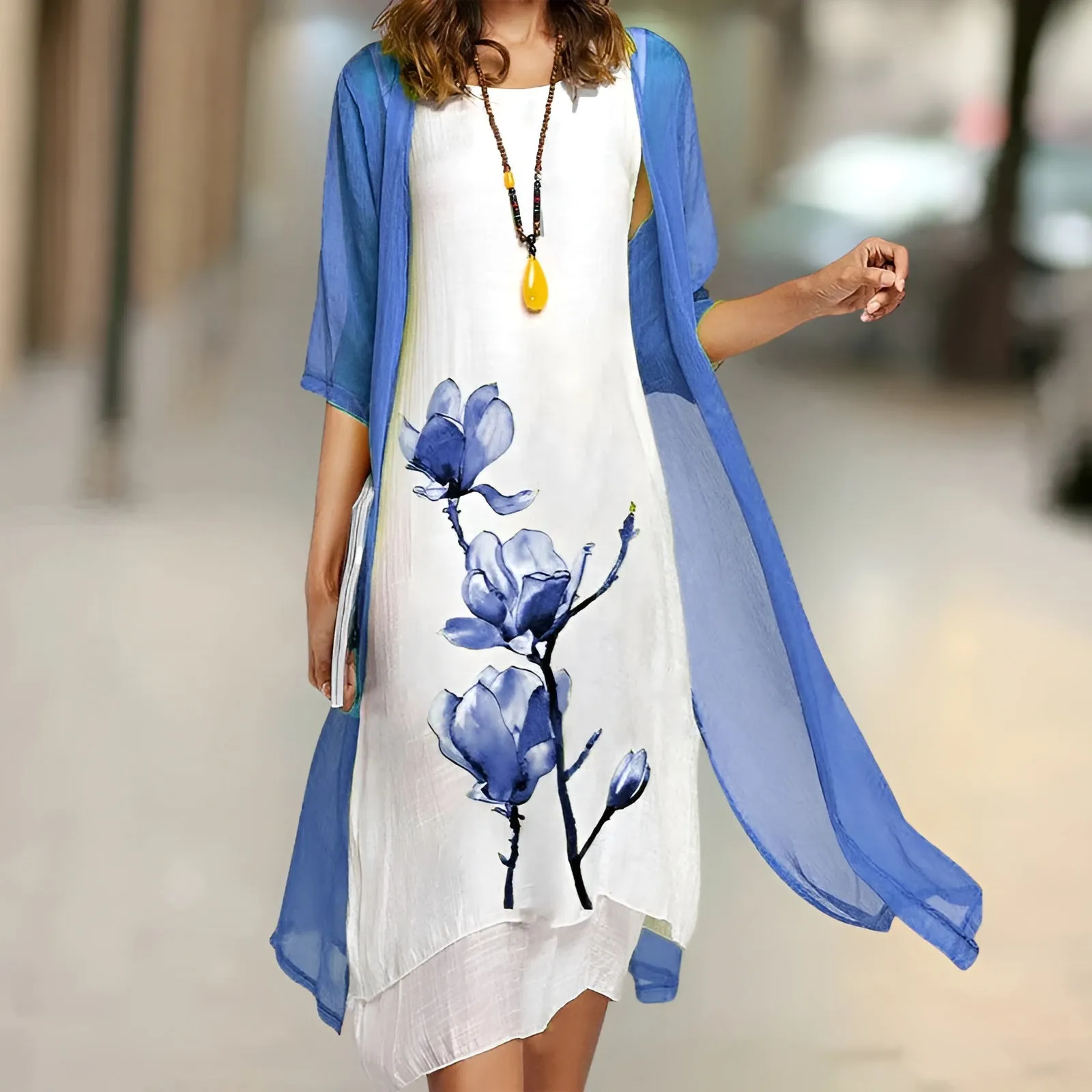 Londyn - Elegant Cardigan Dress