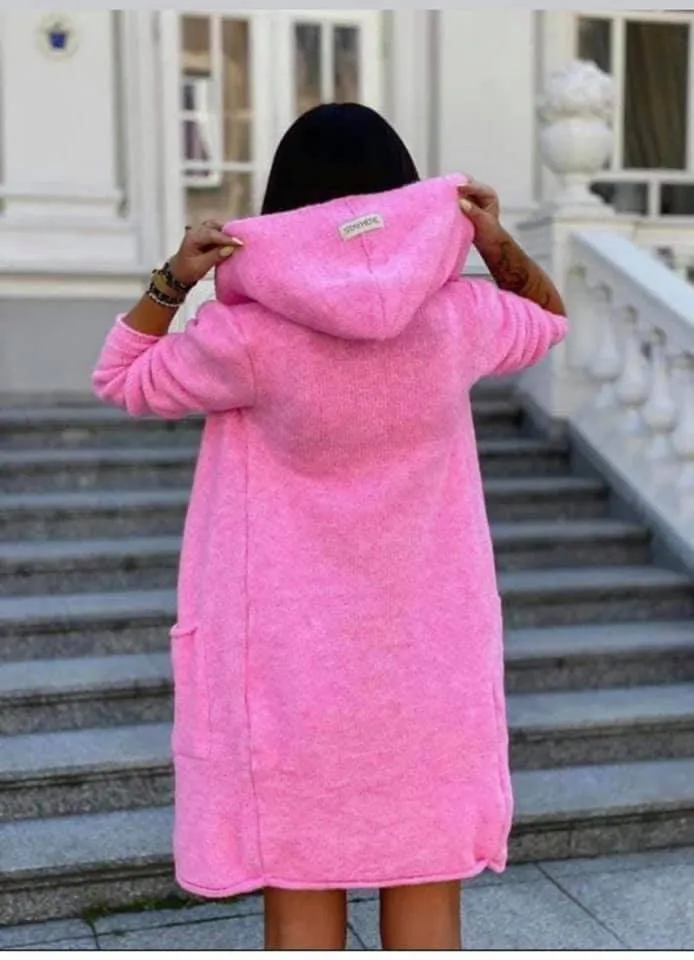 Long Cardigan /pink