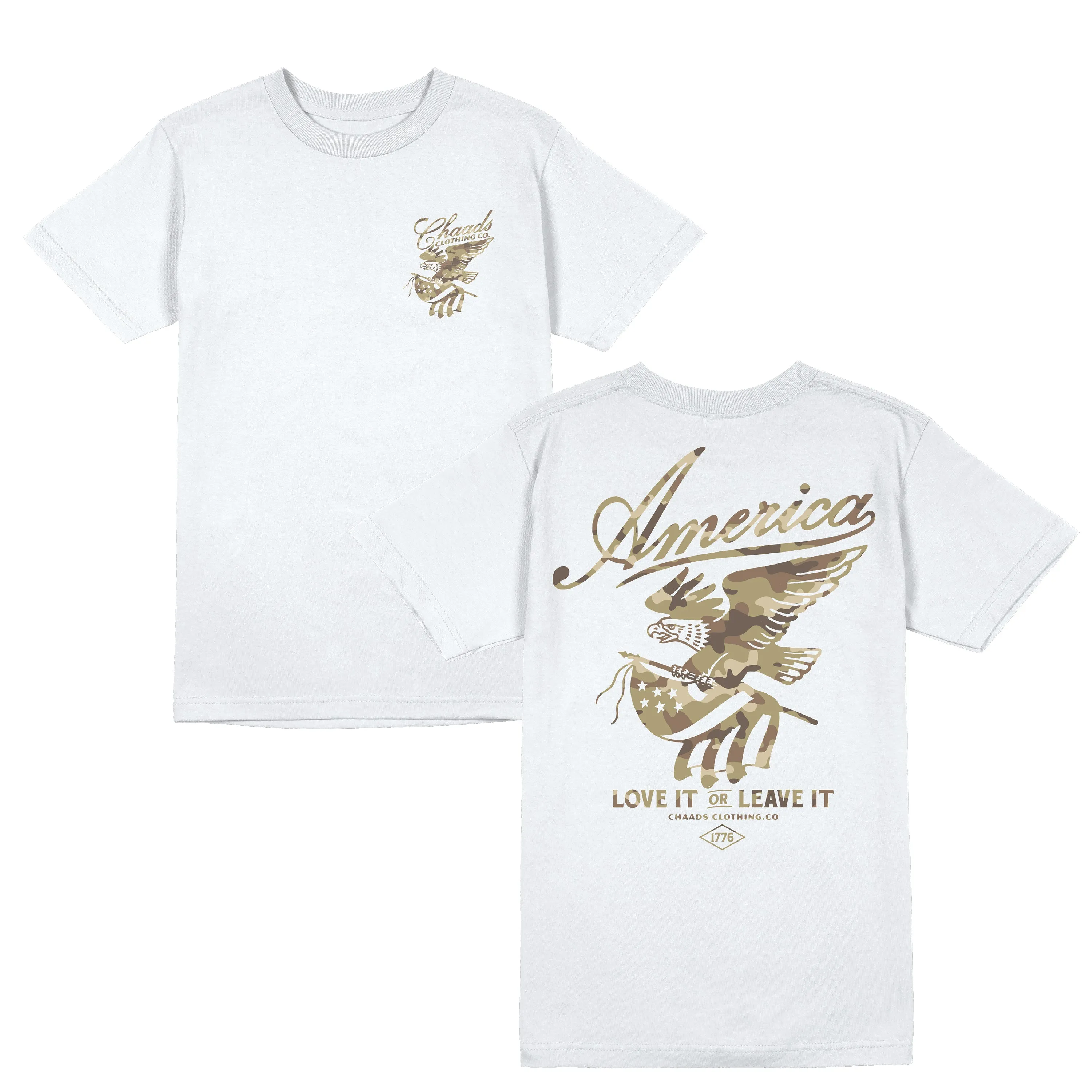 Love it or Leave it Camo Tee