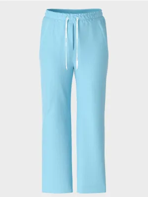 Marc Cain Sports WUSU Linen Trousers In Turquoise WS 81.47 W03 COL 339