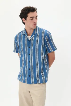 MT30207982 Klampo Blue/White Strip Print