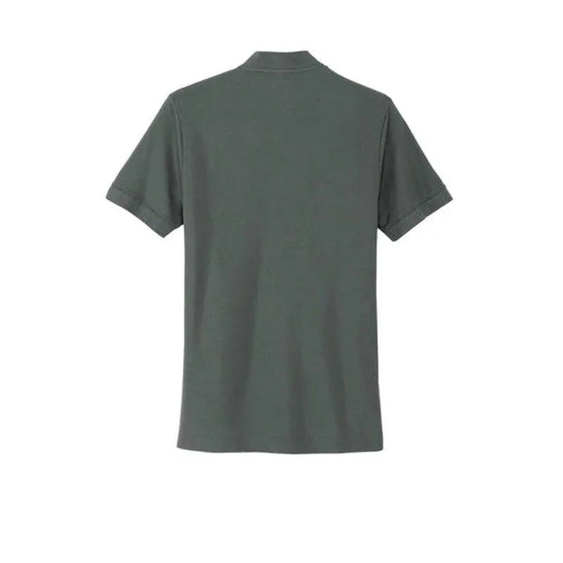 NEW - Mercer Mettle Stretch Pique Henley - Anchor Grey