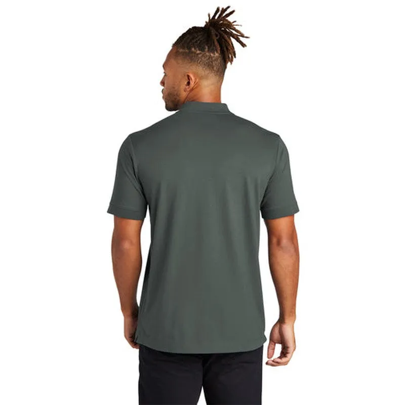 NEW - Mercer Mettle Stretch Pique Henley - Anchor Grey