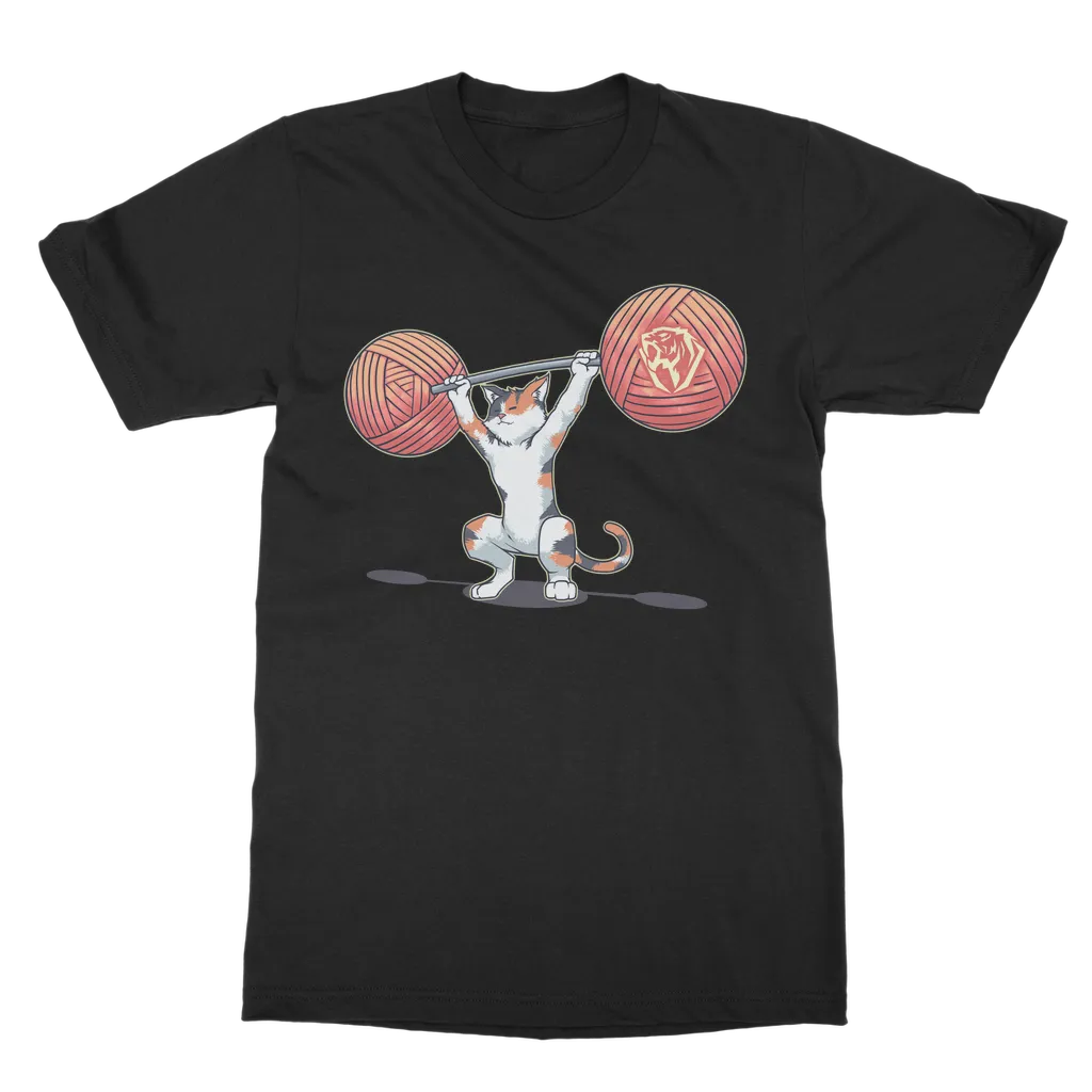 Olympic Snatch Calico Cat T-shirt (UK)