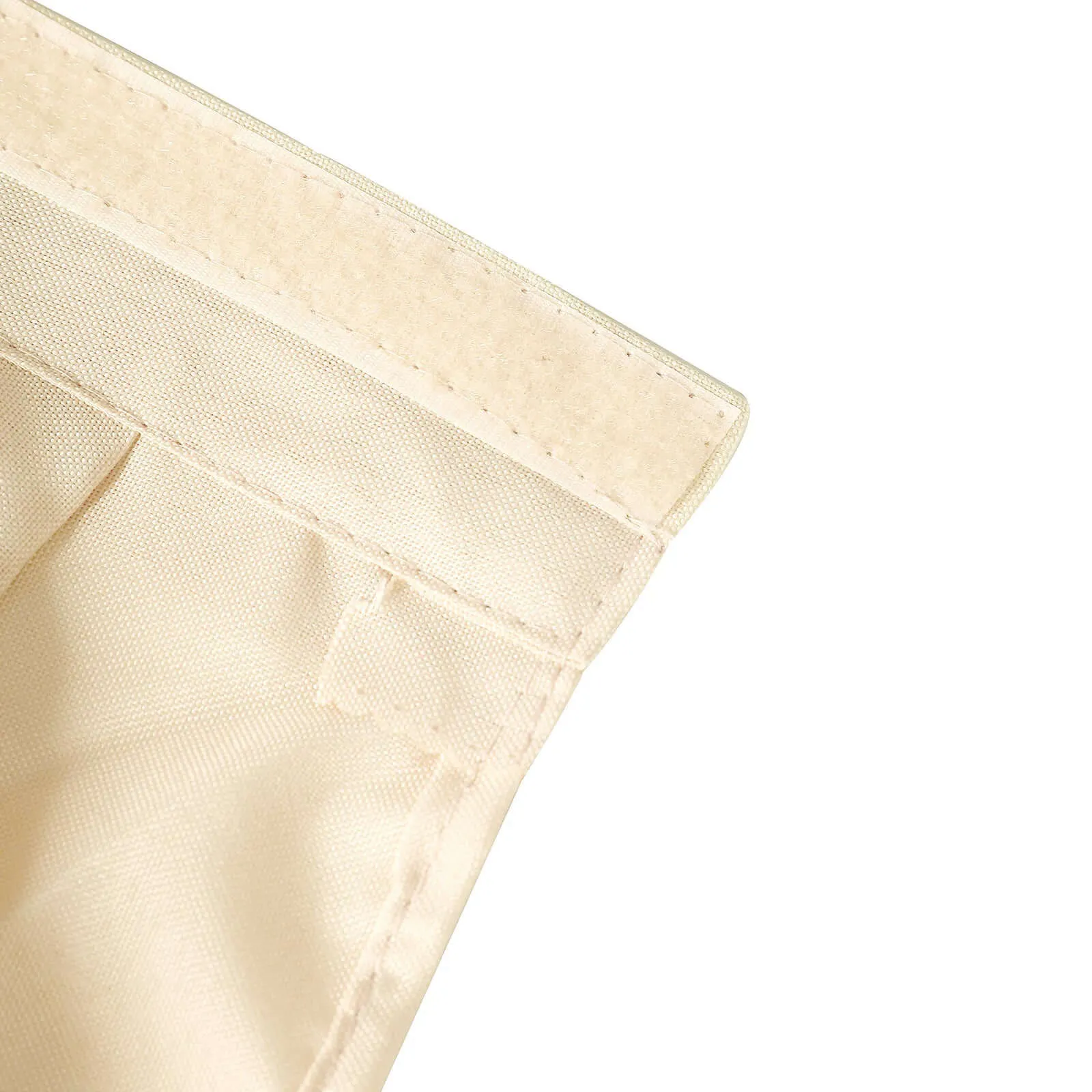 Polyester Table Skirt 17ft Beige - Stylish Pleated Table Cover