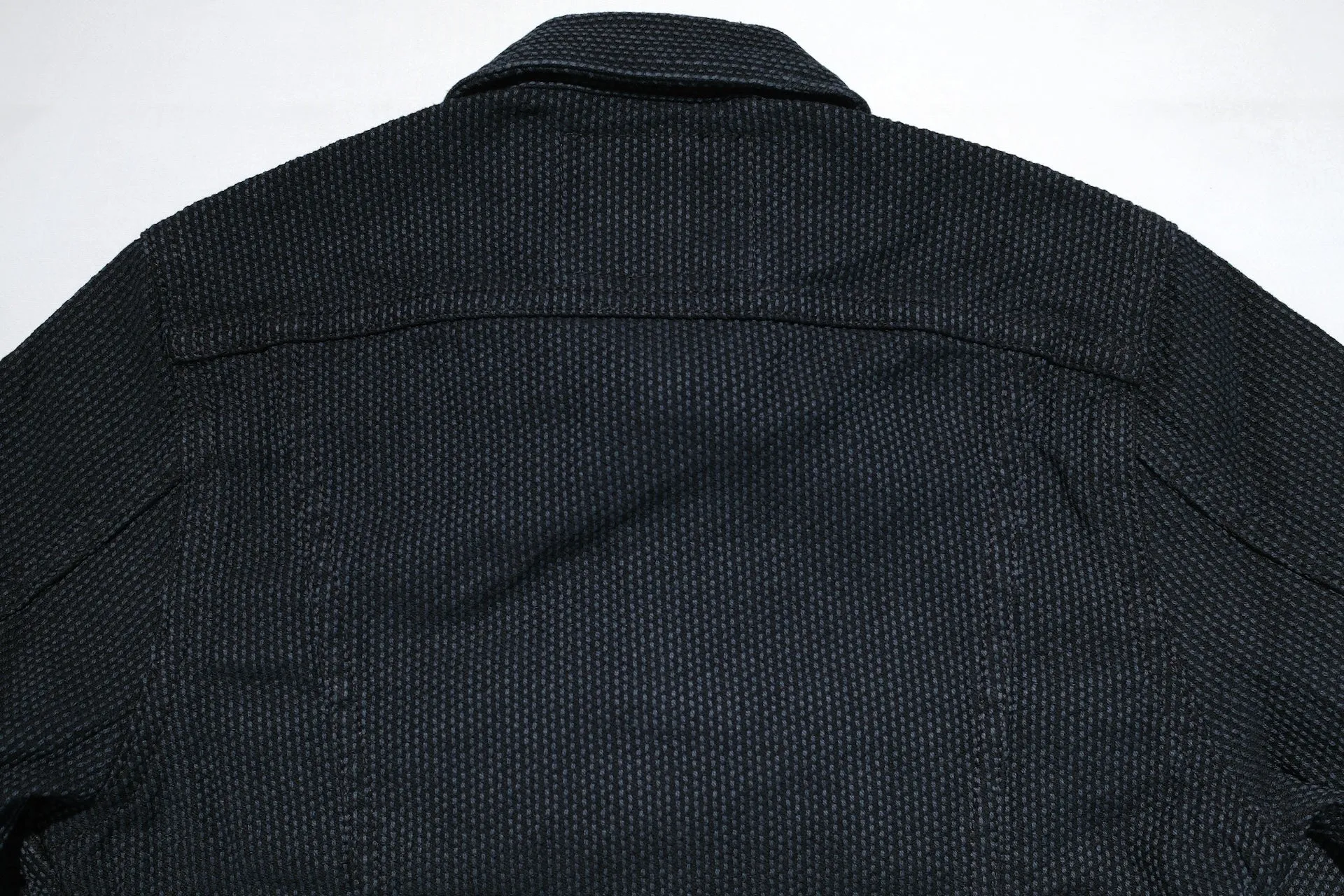 Pure Blue Japan 14oz Sashiko Type 3 Jacket (Black)