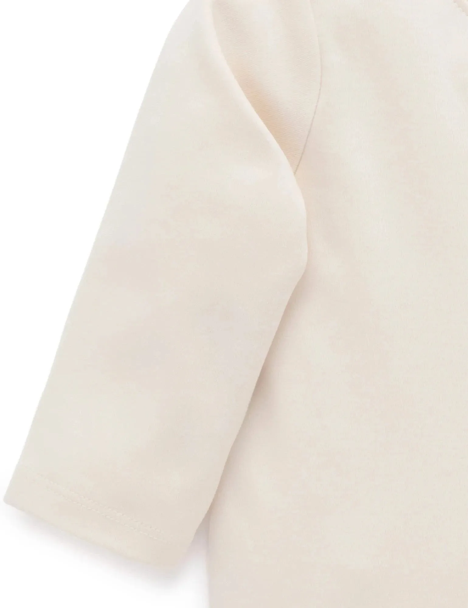 Purebaby - Thick Basic Long Sleeve Tee Cloud